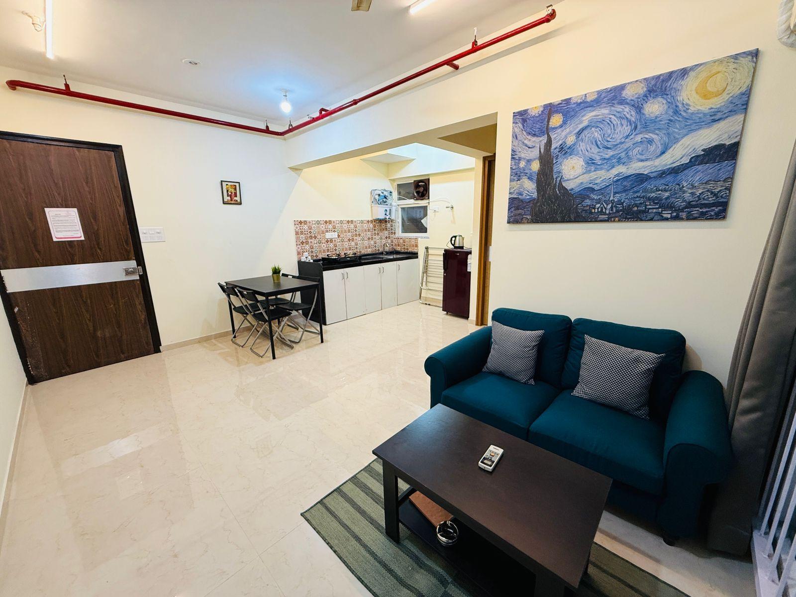 1BR Service Apartment In Parel Near TMH (2503)