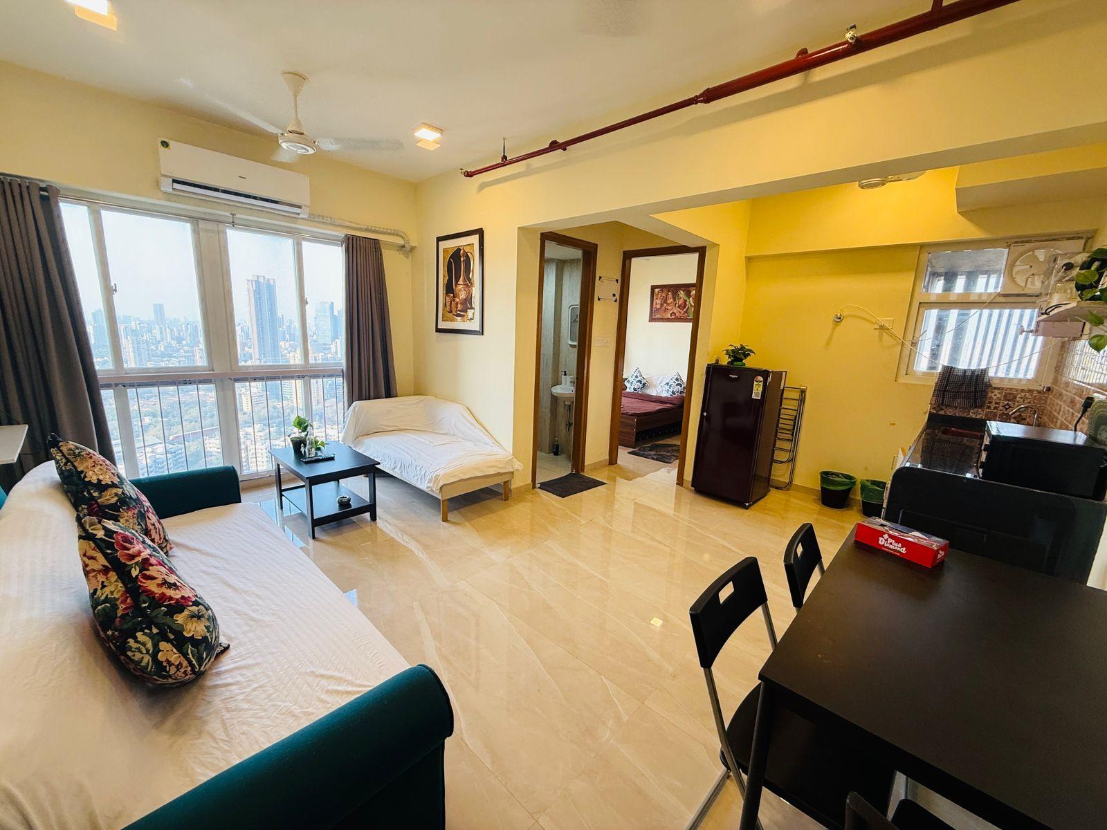 1BR Service Apartment In Parel Near TMH (3701)