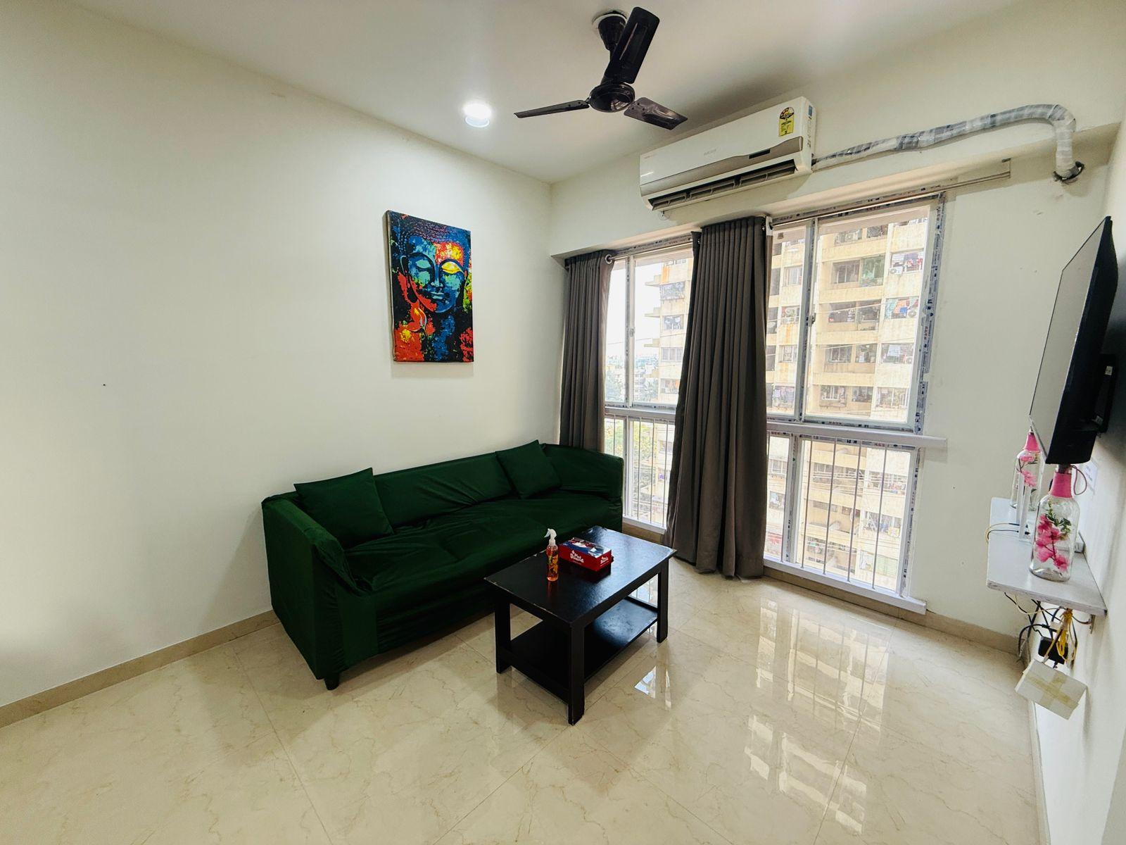 1BR Service Apartment In Parel Near TMH (804)