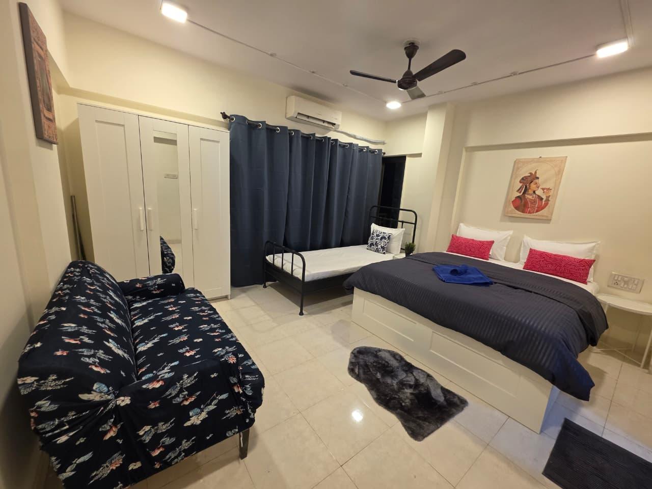 2BHK Service Apartment In Dadar (402)